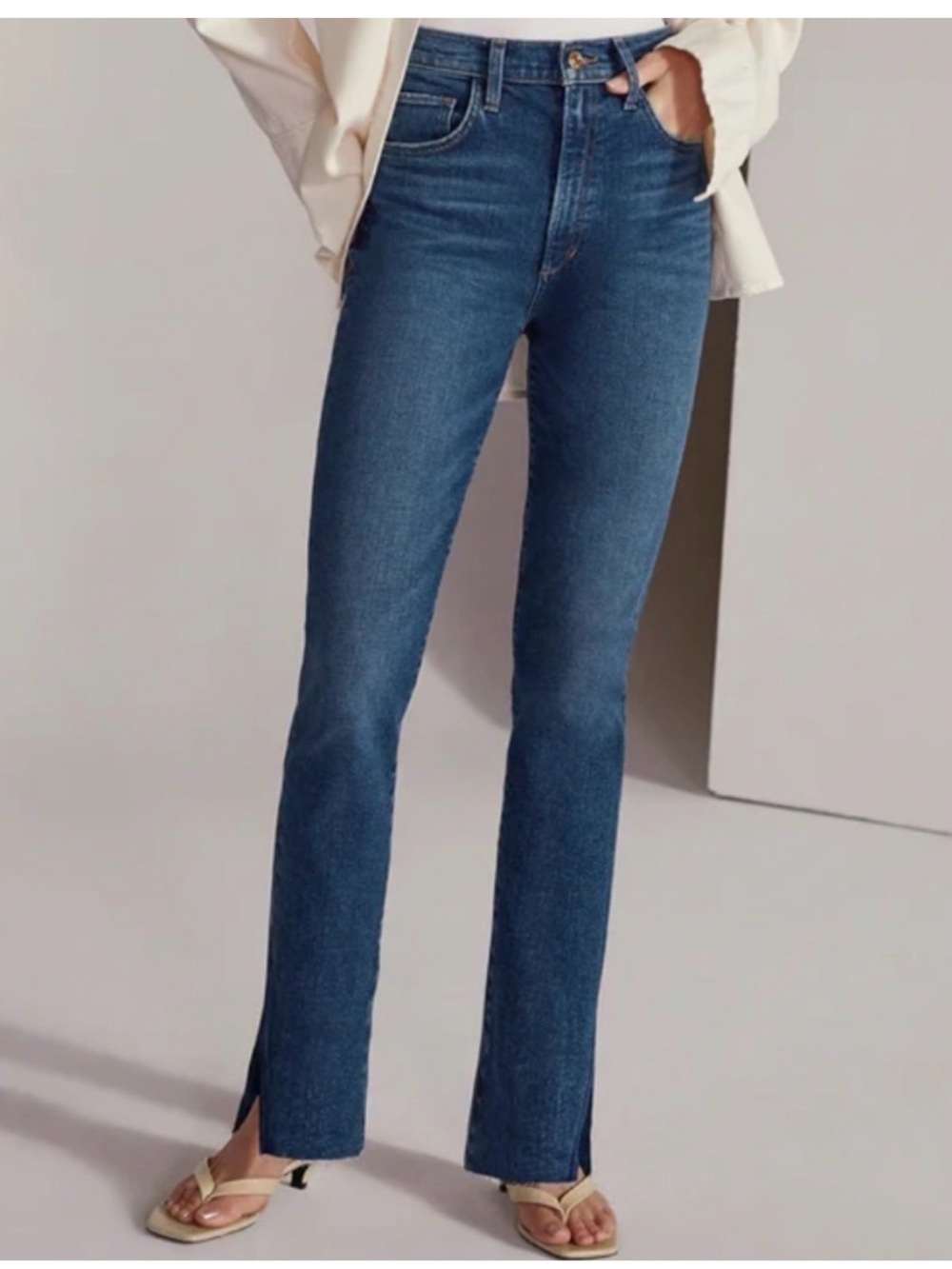 Favorite Daughter x Anthropologie Valentina Super High Rise Riviera Tower Jean